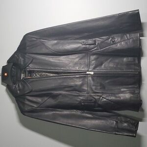 Wilsons Premium Leather jacket women’s size medium M med jacket li…